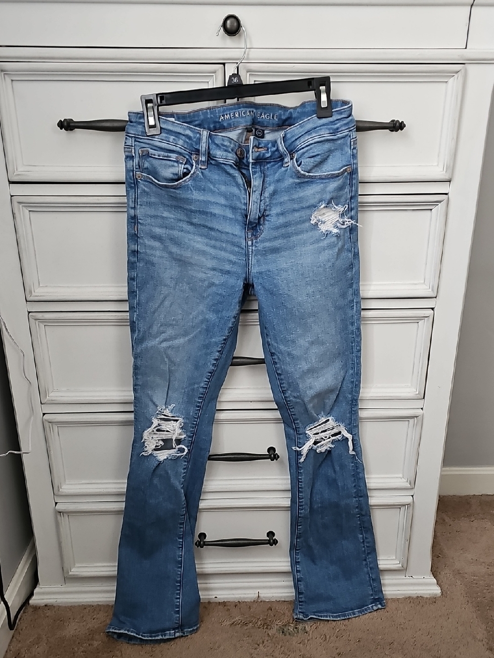 American Eagle Size 10 High Rise Skinny Kick